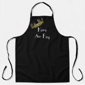King Air Fry Funny Gezegde Chef's Apron Schort (Voorkant)