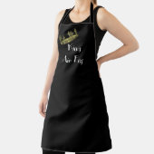 King Air Fry Funny Gezegde Chef's Apron Schort (Insitu)