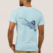 King Airness Surfing Graphi T-shirt (Achterkant)