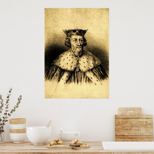 King Alfred Poster (Keuken)