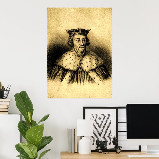 King Alfred Poster (Thuiskantoor)