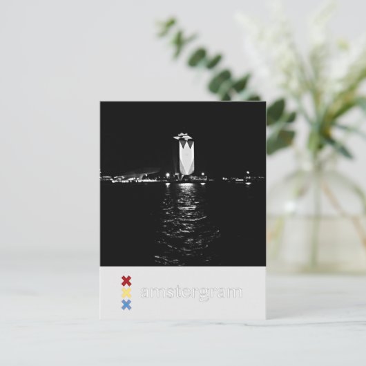 King Amsterdam Briefkaart (Staand voorkant)