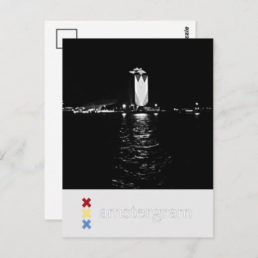 King Amsterdam Briefkaart (Voorkant / Achterkant)