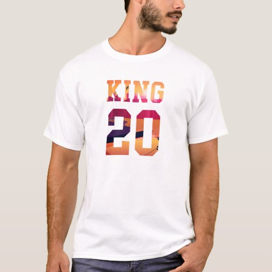 King and Queen Couple Samen sinds 2021 T-Shirt (Voorkant)