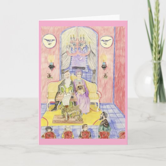 King 👑 And Queen 🤴 Kaart (Voorkant)