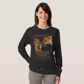 King and Queen Lion Couple Lion and Lioness T-shirt (Voorkant volledig)