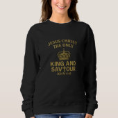King and Saviour – Women’s Basic Sweatshirts Trui (Voorkant)