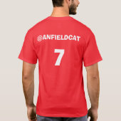 King Anfield Cat T-shirt (Achterkant)