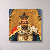 “King Arthur” by NC Wyeth Canvas Afdruk (Voorkant)