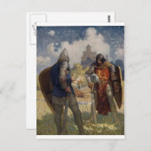 King Arthur & Castle Briefkaart (Voorkant / Achterkant)