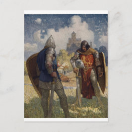 King Arthur & Castle Briefkaart