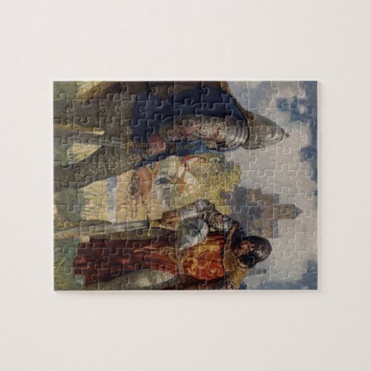 King Arthur & Castle Legpuzzel (Horizontaal)