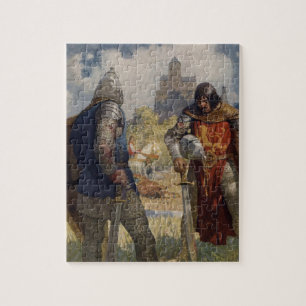 King Arthur & Castle Legpuzzel