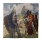 King Arthur & Castle Tegeltje (Voorkant)