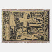 King Arthur door Aubrey Beardsley Deken (Voorkant)