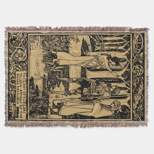 King Arthur door Aubrey Beardsley Deken (Voorkant)