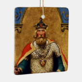 “King Arthur” door NC Wyeth Keramisch Ornament (Rechts)