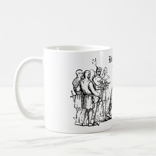 King Arthur en de Knachten Koffiemok (Links)