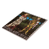 King Arthur en Sir Lancelot beroemd gemaakt door W Tegeltje (Zijkant)