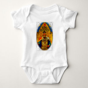 King Arthur Enthroned Romper