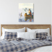 King Arthur & Excalibur, c. 1922, ingediend door N Canvas Afdruk (Insitu (Slaapkamer))
