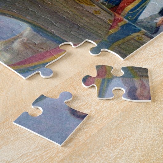 King Arthur & Excalibur, c. 1922, ingediend door N Legpuzzel (Zijkant)