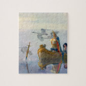 King Arthur & Excalibur, c. 1922, ingediend door N Legpuzzel (Verticaal)