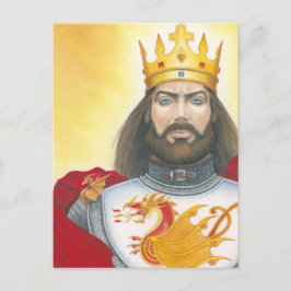 King Arthur mini-print Briefkaart