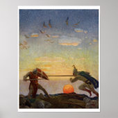  King Arthur Series 3 Art Print Poster (Voorkant)