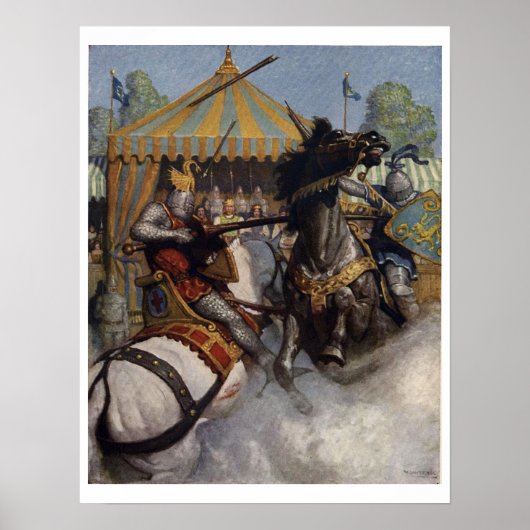 King Arthur Series 6 Art Print Poster (Voorkant)