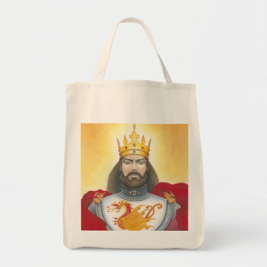 King Arthur Tote Bag (Voorkant)