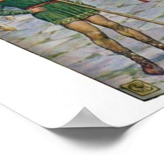 King Arthur Vragen Percival Poster (Hoek)