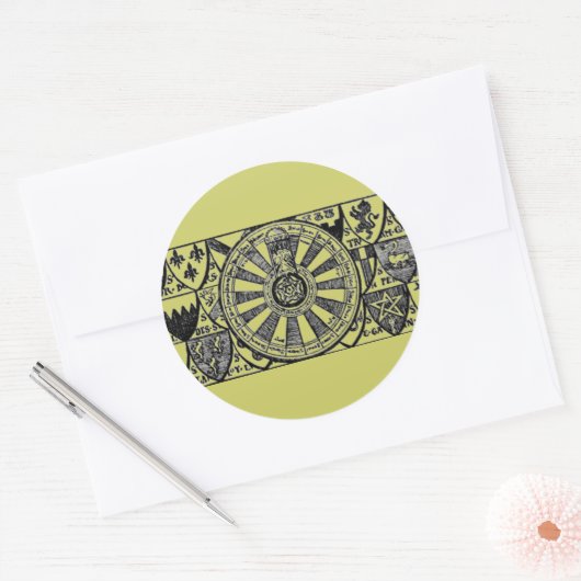 King Arthur's Round Table Sticker (Envelop)
