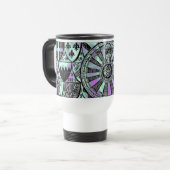 King Arthur's Round Table Travel Mug Reisbeker (Voorkant links)