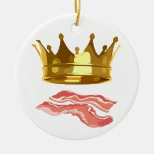 King Bacon Keramisch Ornament