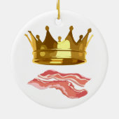 King Bacon Keramisch Ornament (Achterkant)