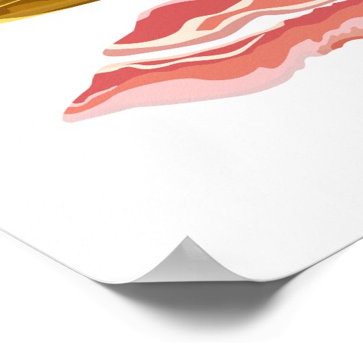 King Bacon Poster (Hoek)