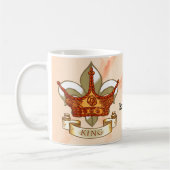 King Banner Crown mok (Links)