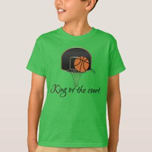 King Basketbal Vneck T-shirt