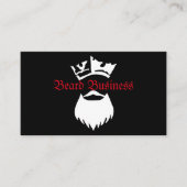 King Beard Beard Business Visitekaartje (Voorkant)