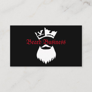 King Beard Beard Business Visitekaartje