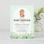 King Beer Baby shower Kaart (Staand voorkant)