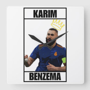 King Benz Vierkante Klok