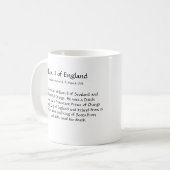 King Billy, William III of England, ook gekend ... Koffiemok (Voorkant links)