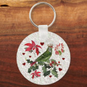 King Bird Paper Plate Sleutelhanger (Voorkant)