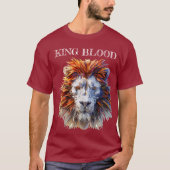 King Blood, het T-shirt van de Royal Lion (Voorkant)