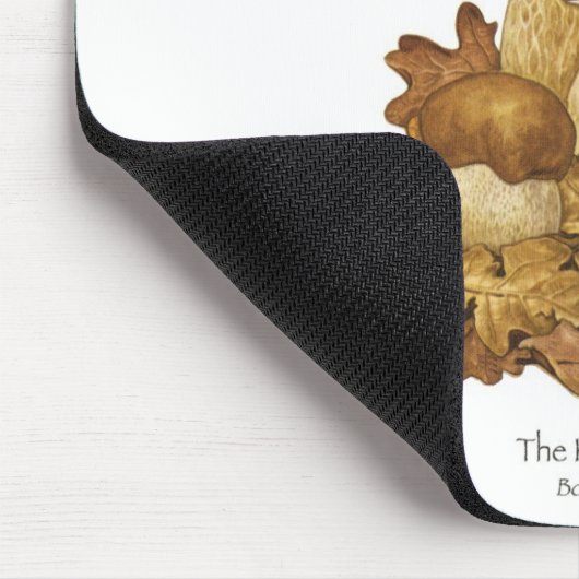 King Bolete Mushroom Mousepad Muismat (Hoek)