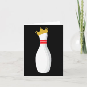 King Bowling Pin Grappige Grafische Strikes En Kal Kaart