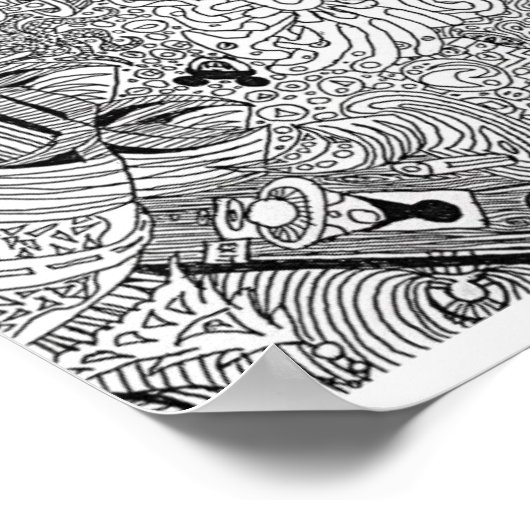 King Bowser Poster (Hoek)