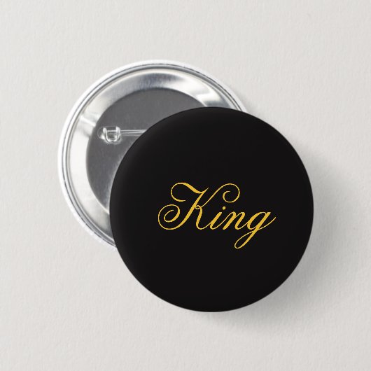 King Button (Voorkant /achterkant)
